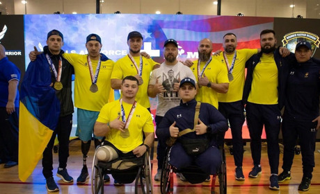 Ветеран Вадим Гільчук із села Біла виборов золото з пауерліфтингу на змаганнях в США