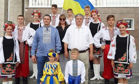 У Нетішині урочисто відзначили День Державного Прапора