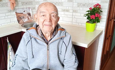 100-річний історик Володимир Курило гостює в Переяславі. Розповів про життя та секрети довголіття