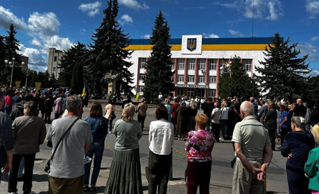 Барська громада попрощалася із полеглим морським піхотинцем Михайлом Пижуком