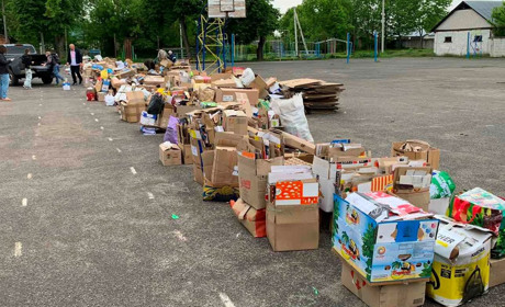 Рекордний збір макулатури в першій школі: скільки виручили грошей і куди їх витратять