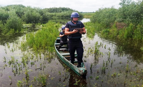 На Володимиреччині піротехніки знищили боєприпас часів війни