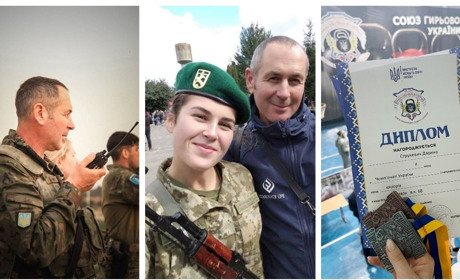 Донька загиблого Героя Дарина Струкевич - призерка чемпіонату України з гирьового спорту