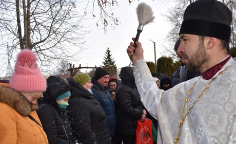 Хрещення Господнє: в усіх храмах Переяслава відбулося освячення води