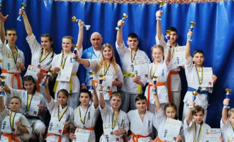 До Дня Героїв Небесної Сотні каратисти з Гадяччини здобули призові місця