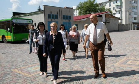 Чортківщину з робочим візитом відвідала міністр освіти і науки України Лілія Гриневич (+відео)