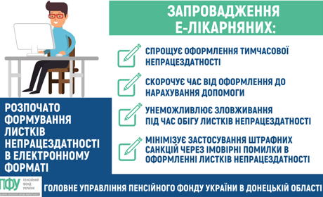 Нововведення: лікарняний онлайн