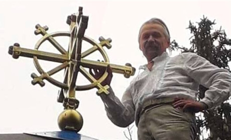 На музейній каплиці з’явився 3D хрест