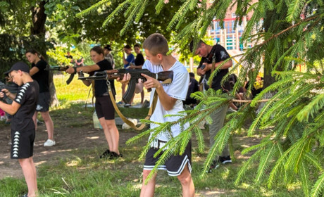 У Карпилівці провели вишкіл пам’яті загиблого воїна Андрія Степанця «Сябра»