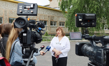 У Жмеринці відновили освітній заклад, що постраждав від ворожого обстрілу