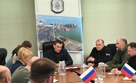 З початку року окупанти вивезли через порт Бердянська вже 70 тис. тонн зерна