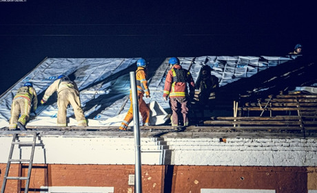 Рятувальники Сумщини проводили аварійно-рятувальні роботи на місці ворожого удару у Ворожбі