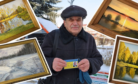 Художник зі Жмеринки Василь Мельник став членом Національної спілки художників України