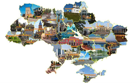Тест: відгадайте області, в яких знаходяться українські міста