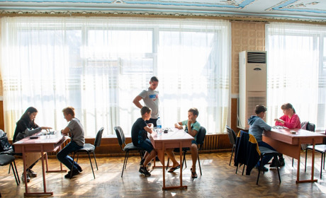 У Кагарлику пройшов шашковий турнір до Дня міста