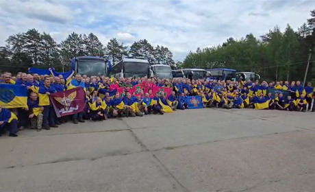 З російського полону повернули ще 307 громадян України