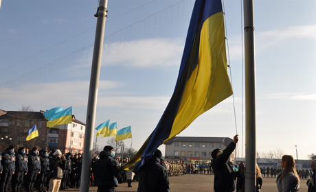 Гімн України виконували двічі: як у Сарнах відзначили День єднання