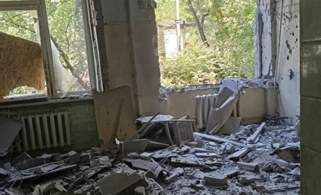 У Новій Каховці окупанти практично знищили міську поліклініку