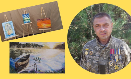 У Славутському музеї відкрилася виставка картин «Яскраві фарби сумного серця»