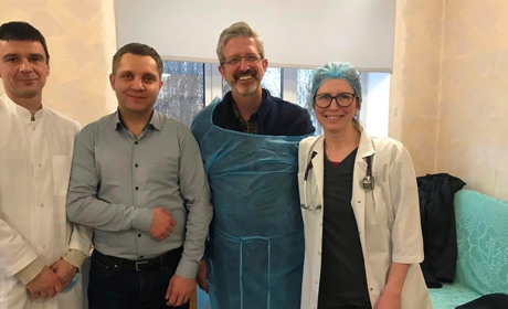 Переяславську лікарню відвідав лікар-хірург Stephen W. Brooks MD: є сподівання на партнерство