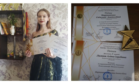 Жмеринчанка Аліна Лазнюк стала призеркою двох міжнародних конкурсів: зіграла Чайковського і Шопена