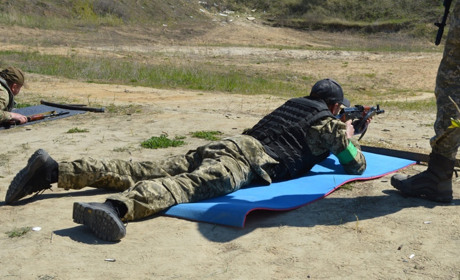 Відстрілялися на «відмінно»: у Переяславі військові вправлялися у стрільбі з вогнепальної зброї
