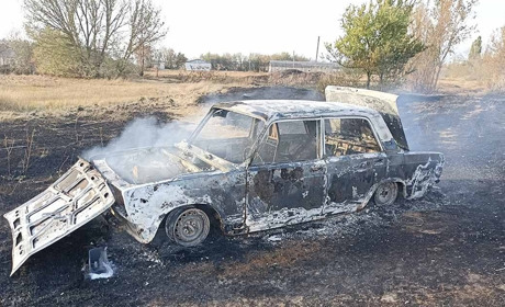 Пожежі в Зеленому Яру гасили рятувальники із Кагарлика та Миронівки