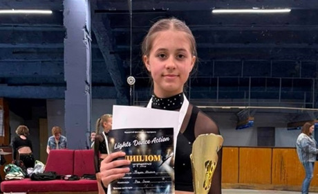 Корюк Мілана з Мирненської громади стала переможницею чемпіонату NRG SPORT CHEERLEADING у Дніпрі