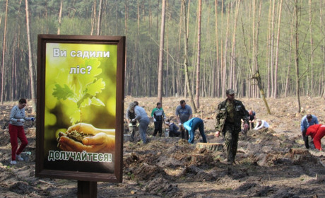 На Кременеччині розпочали акцію "Майбутнє лісу в твоїх руках" (фото та відео)