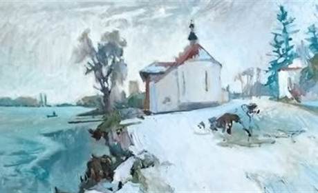 Відкриття виставки Віктора Олійника «Береги»: мандрівка мальовничими пейзажами Старокостянтинівщини