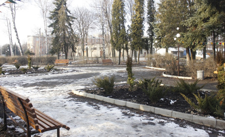 У Попасній відкрили ще один оновлений сквер 