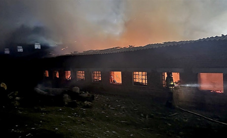 У Грушівці на Первомайщині сталася пожежа на території ферми