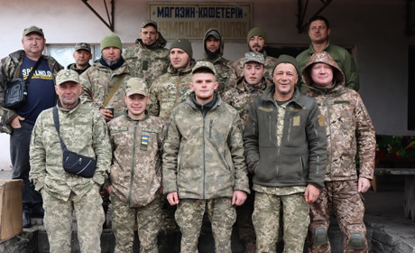 Наші мужні воїни на «Чумацькому Шляху» (ФОТО)