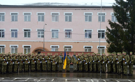 70 військовослужбовців склали присягу на вірність українському народу у військовій частині Т0410