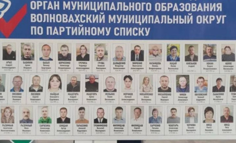 Місцеві показали обличчя зрадників з Волноваського району, які “балотуються” у ворожу владу