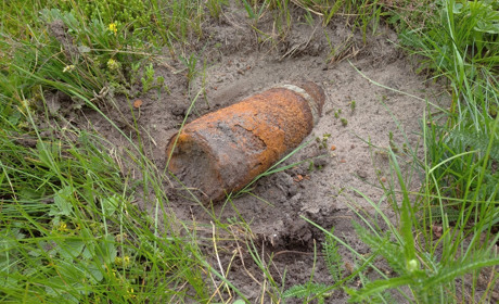 Піротехніки знешкодили артснаряд часів Другої світової війни