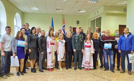 В Уманському НУС отримали дипломи учасники проєкту «Норвегія — Україна»