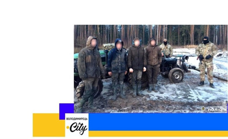 У Мульчицях знов упіймали нелегалів-бурштинокопачів