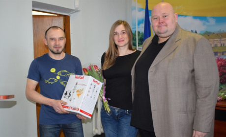 Перша двійня жмеринчан у цьому році народилася в родині Зібрових
