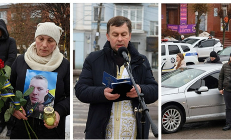 24 лютого у Жмеринці на Алеї Героїв відбулась молитва за всіма, чиє життя обірвала росія
