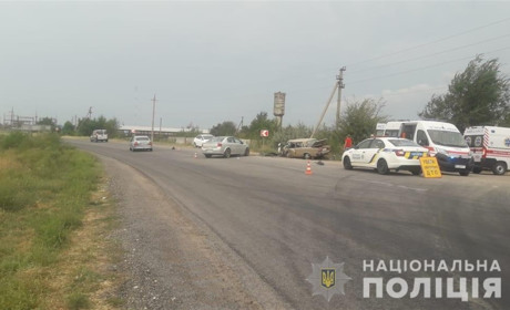 На Херсонщині поліція розслідує автопригоду, в якій загинула півторамісячна дитина