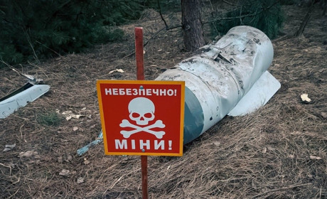 На Сумщині вибухотехніки поліції знешкодили семиметрову авіаційну ракету Х-59 «Овод»