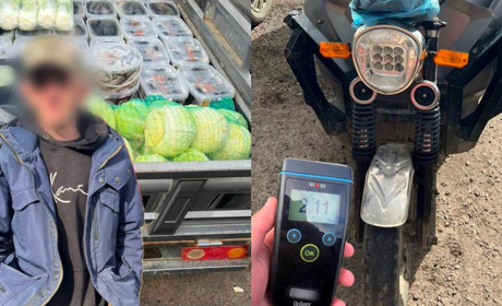 Перевищив норму алкоголю в майже 11 разів: у Сарнах зупинили водія електротрицикла