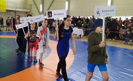 Измаил принимает чемпионат Одесской области по вольной борьбе (видео)