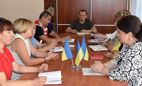 Представники Товариства Червоного Хреста відвідали Старокостянтинів: що пропонували, про що говорили