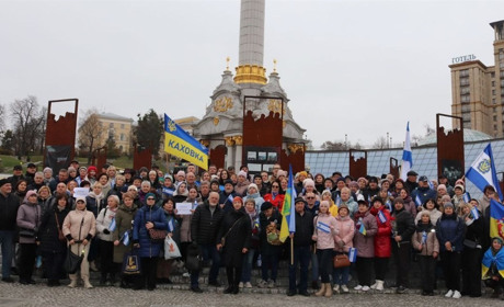 У Києві і Чернівцях новокаховчани відзначили другу річницю звільнення Херсона