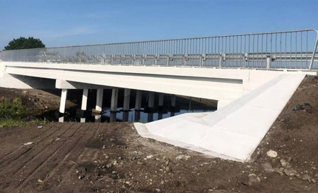 Завершили ремонт моста через річку Болотня, що знаходиться між Сільцем і Великими Мостами