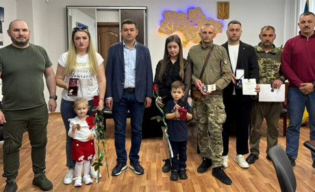 Орденом «За мужність» нагородили полеглого захисника України з Первомайщини