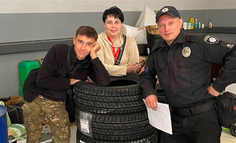 Підготовка до зими: Червоний хрест передав допомогу надзвичайникам та правоохоронцям