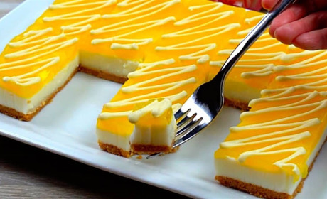 Рецепт дня: лимонний десерт із вершковою начинкою без випікання